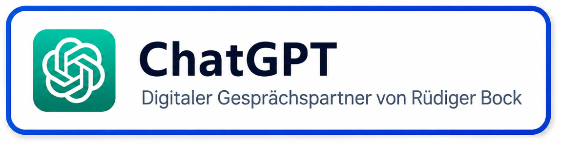 ChatGPT - Digitaler Gespraechspartner von Ruediger Bock
